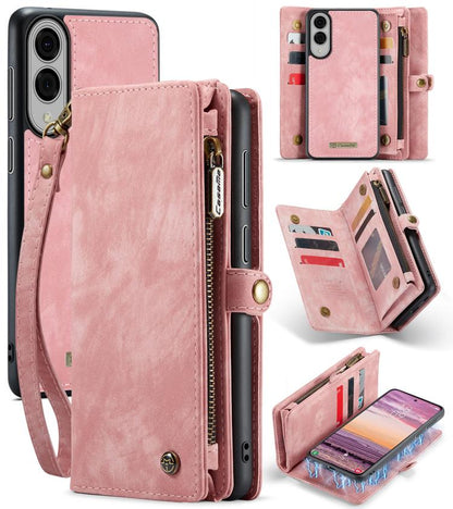 CaseMe 008 Detachable Multifunctional Leather Phone Case, For Samsung Galaxy A37 5G, For Samsung Galaxy Z Fold7, For Samsung Galaxy S25 Edge 5G, For Samsung Galaxy A56 5G