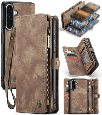 CaseMe 008 Detachable Multifunctional Leather Phone Case, For Samsung Galaxy A16 5G, For Samsung Galaxy A17