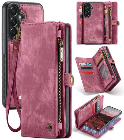 CaseMe 008 Detachable Multifunctional Leather Phone Case, For Samsung Galaxy A37 5G, For Samsung Galaxy Z Fold7, For Samsung Galaxy S25 Edge 5G, For Samsung Galaxy A56 5G