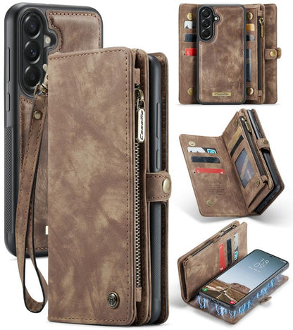 CaseMe 008 Detachable Multifunctional Leather Phone Case, For Samsung Galaxy A37 5G, For Samsung Galaxy Z Fold7, For Samsung Galaxy S25 Edge 5G, For Samsung Galaxy A56 5G