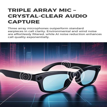 M01 Smart Glasses, with HD Camera, Support Bluetooth Call, AI Intelligent Translation