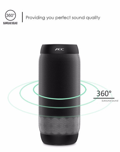 BQ615 PRO Colorful LED Wireless HiFi Stereo Speaker, Combines Bluetooth + TF card player + FM radio + AUX + NFC, BQ615 PRO