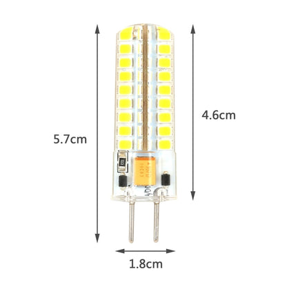 GY6.35 5W SMD2835 72LEDs Dimmable Silicone Corn Bulb for Chandelier Crystal Lamp Lighting Accessories,AC 12V, Warm White, Cool White