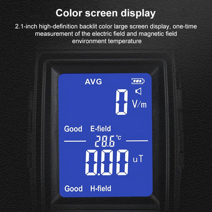 WT3121 Electromagnetic Radiation Tester Household Appliances Radiation Detector Electromagnetic Radiation Meter, WT3121
