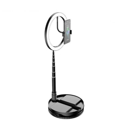 Portable Collapsible Studio-Level Professional Fill Light Mobile Phone Bracket LED Ring Light