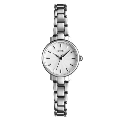 Skmei 1410 Lady Quartz Watch European and American Fashion Watch Business Leisure Steel Belt Lady Watch