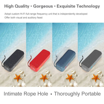 P15 10W Portable Bluetooth Speaker Outdoor Loudspeaker Sound System Stereo, Support TF&FM