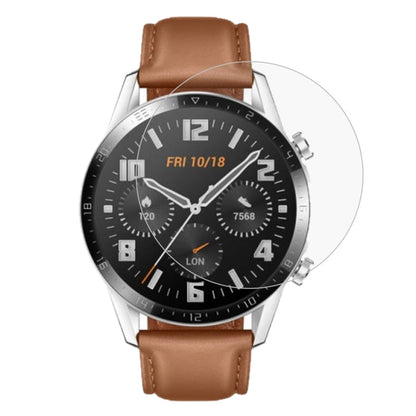 For HUAWEI Watch GT 2 46mm (2019) ENKAY Hat-Prince 0.2mm 9H 2.15D Curved Edge Tempered Glass Film, For HUAWEI Watch GT 2 46mm (2019)  (1 PC), For HUAWEI Watch GT 2 46mm (2019) (2 PCS)