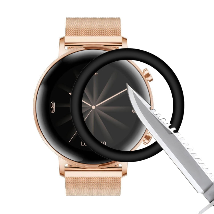 ENKAY Hat-prince 3D Full Screen Soft PC Edge + PMMA HD Screen Protector Film, For HUAWEI Watch GT 2 42mm (2019), For XIAOMI MI BAND 4