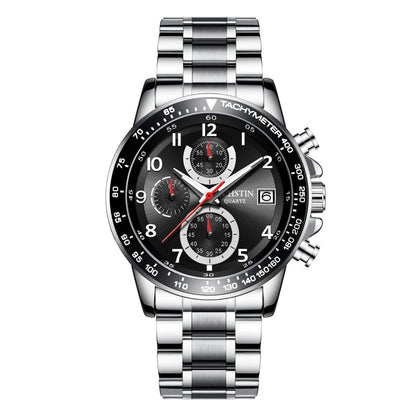 OCHSTIN   6112 Men Multi  Function Watch Fashion Sports Business Calendar Luminous Men Watch Quartz Watch Steel Watch