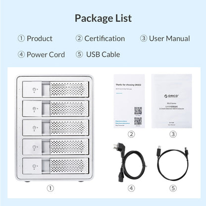 ORICO 9528U3 3.5-Inch External Hard Drive Enclosure