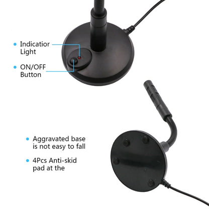 Mini Microphone For Computer Micro Voice Changer USB Microphone Professionnel Mic Gaming Condenser Microphone
