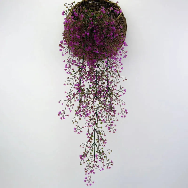 Livingandhome Realistic Artificial Hanging Vine Plants, 82cm