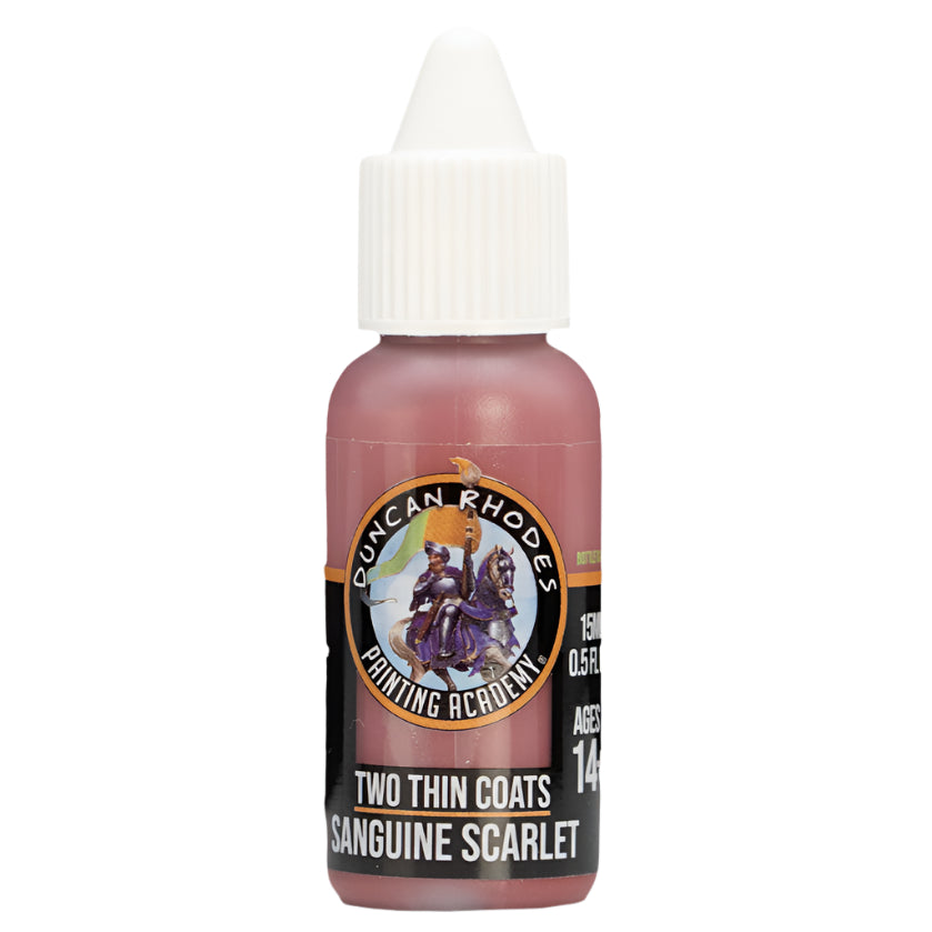 Duncan Rhodes Two Thin Coats - Sanguine Scarlet (Midtone)
