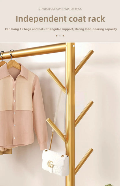 Modern Metal Standing Hanger Clothes Salon Display Rack Living Room Nordic Clothing Organizer Sofy Do Salonu Furniture