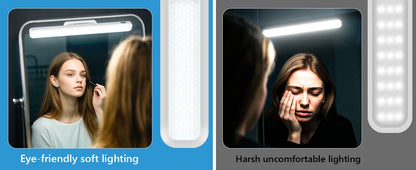 Rechargeable LED Mirror & Cabinet Light Bar – 3 Color, Dimmable, Magnetic, Remote Control