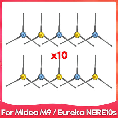 Compatible For ( Midea M9 / Eureka E20 Plus / NERE10s E10S / Obode A8 ) Spare Parts Accessories Main Side Brush Filter Mop Cloth