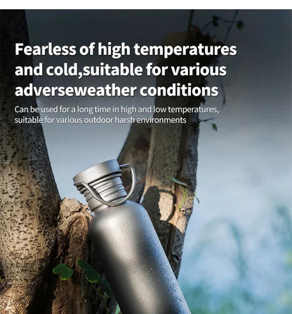 600ml 750ml Titanium Water Bottle Outdoor Camping Supplies Tourism Sports Cycling Hiking Camping Water Bottle