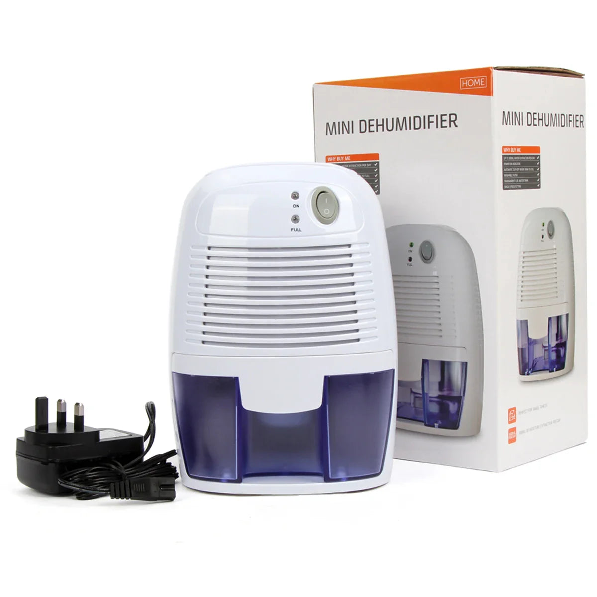 DC9V Electric Household Dehumidifier Air Dryer Moisture Absorber With 500ML Water Tank, Auto Off For Small Room Deshumidificador