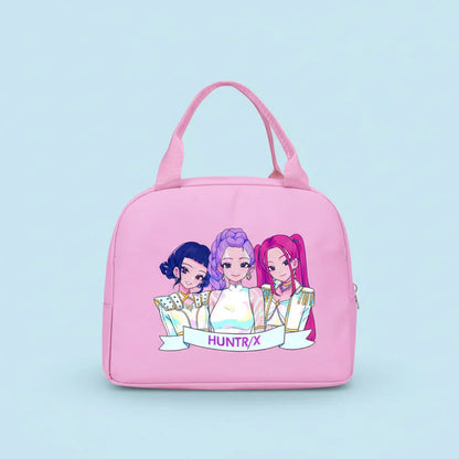 Kpop Demon Hunters Cartoon Lunch Bag