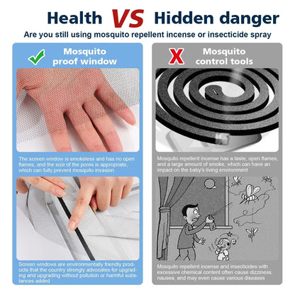 DIY Mosquito Net Self-adhesive Indoor Anti-insect Fly Screen Curtains Window Net Protections Mesh Home Textile Bed Garden