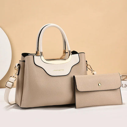 Luxury Designer Handbag 2025 - Women Leather Shoulder Bag Printed Monogram Crossbody