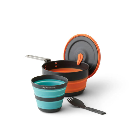 Sea To Summit Frontier Ultralight Collapsible Solo Cook Set (1 Person, 3 Piece)