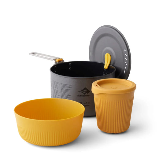 Sea To Summit Frontier Ultralight One Pot Cook Set (1 Person, 3 Piece)