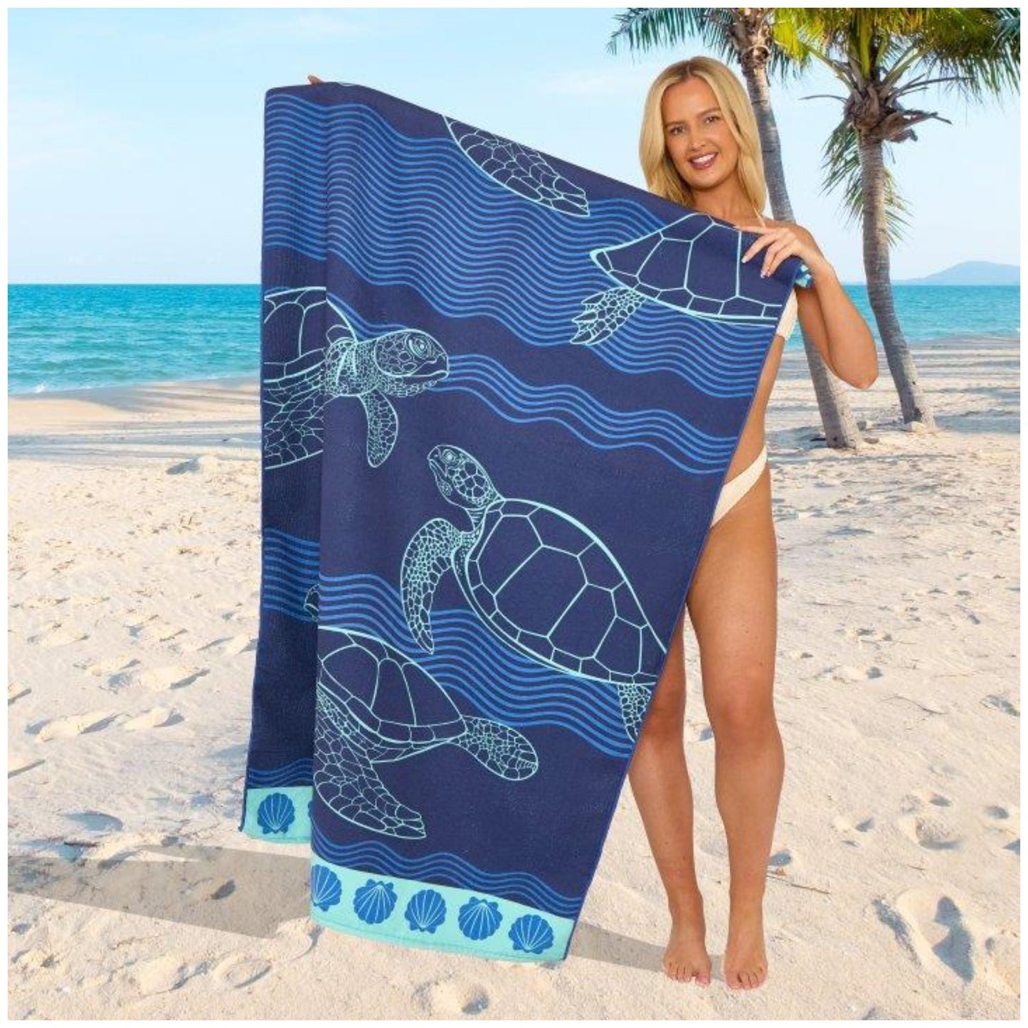 PRINTED BEACH TOWELS
