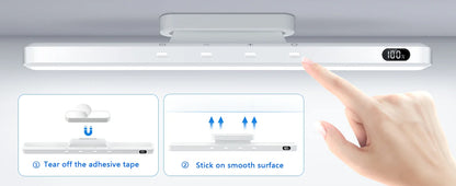 Rechargeable LED Mirror & Cabinet Light Bar – 3 Color, Dimmable, Magnetic, Remote Control