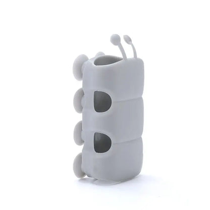 Suction Cup Brackets Silicone Shower Head Holder Reusable Removable Wall Storage Shelf Rack Fixed Base for Bathroom Accessories