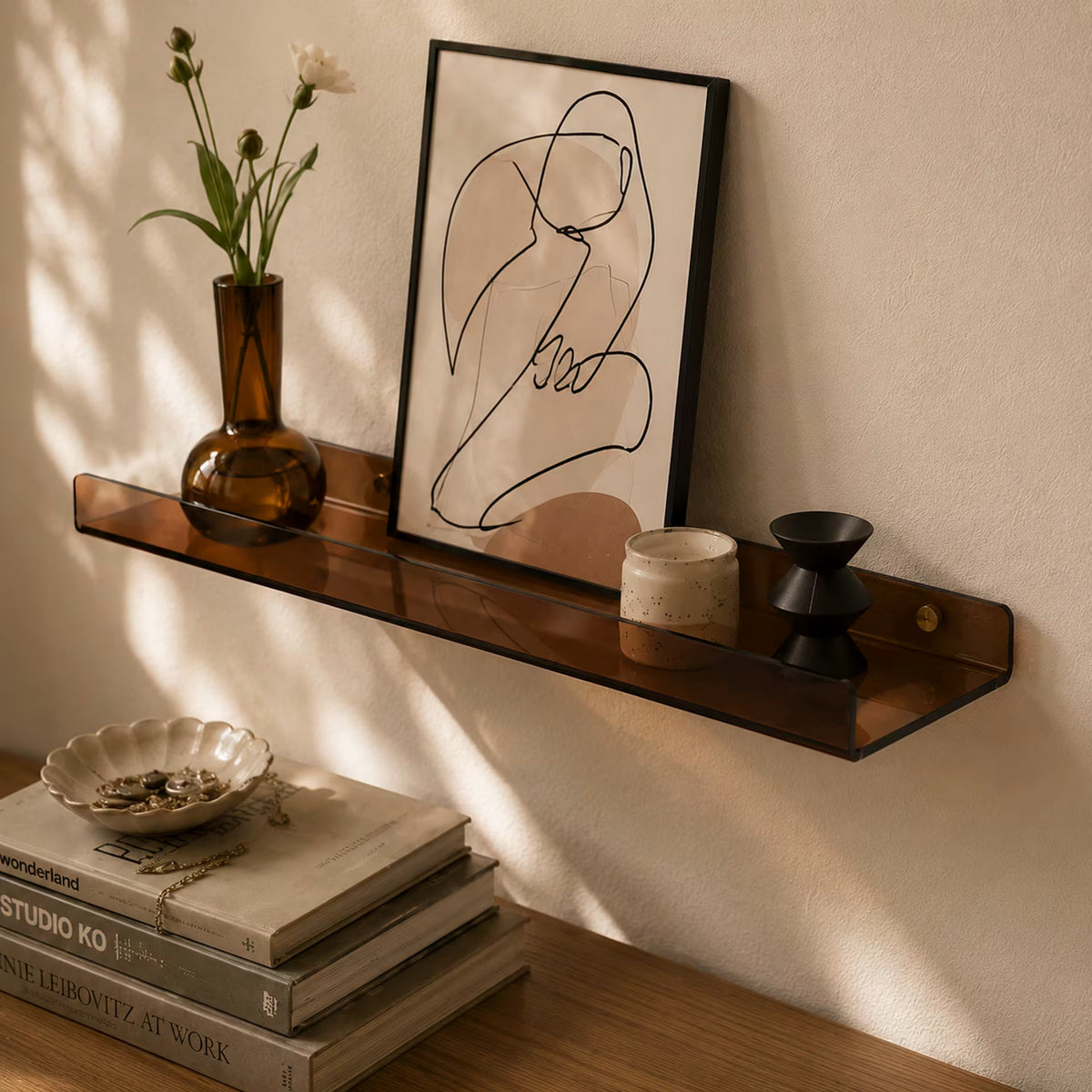 The Minimal Acrylic Shelf