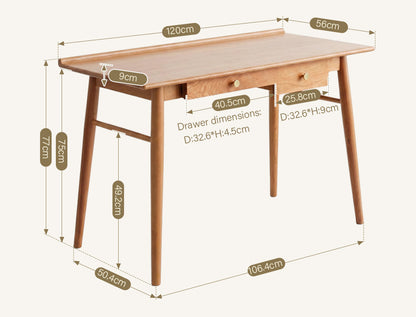 Sierra Office Desk, Ash