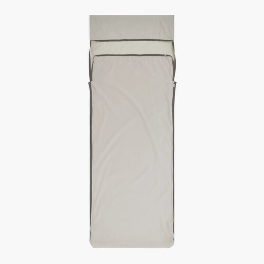 Sea To Summit Silk Blend Sleeping Bag Liner (Thermal Boost + 8%) - Rectangular Grey