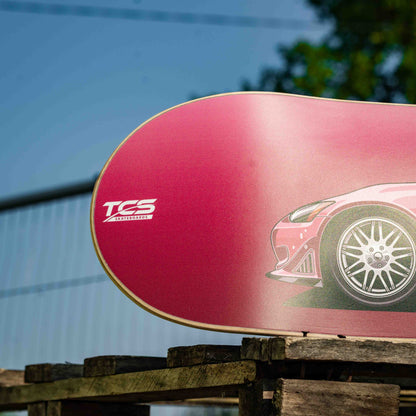 Suki's 2 F and 2 Finspired Skate Deck Wall Art