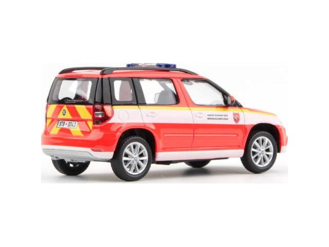 Skoda Yeti FL 2013 Fire Brigade Moravian Silesian Region - 1:43 Scale Model Car