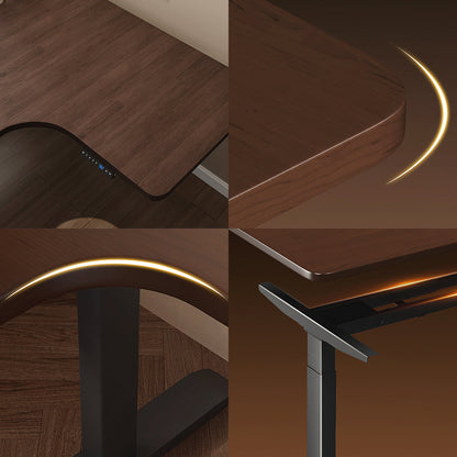 Smart Electric Standing Office Desk, Computer Corner Desk