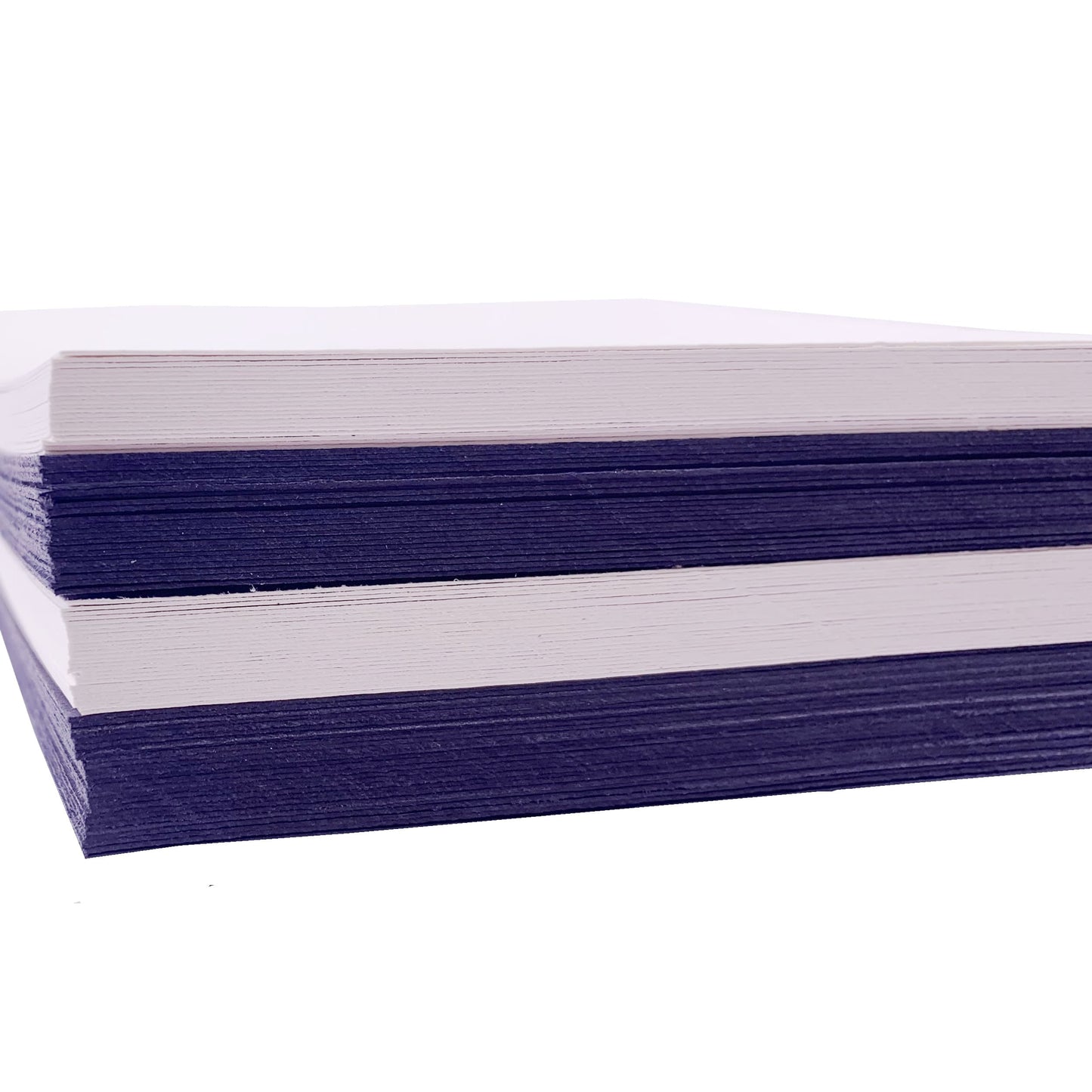 A2 Black And White Card Recycled Pack - 220gsm White & 270gsm Black