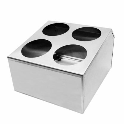 Stainless Steel Flatware Cylinder Holder