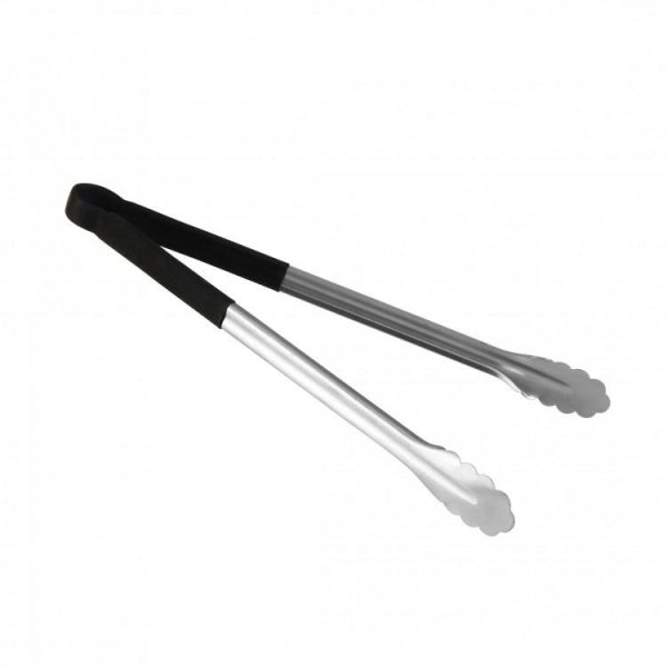 Colour Coded Blue Serving Tong with Non-Slip Handle 254mm