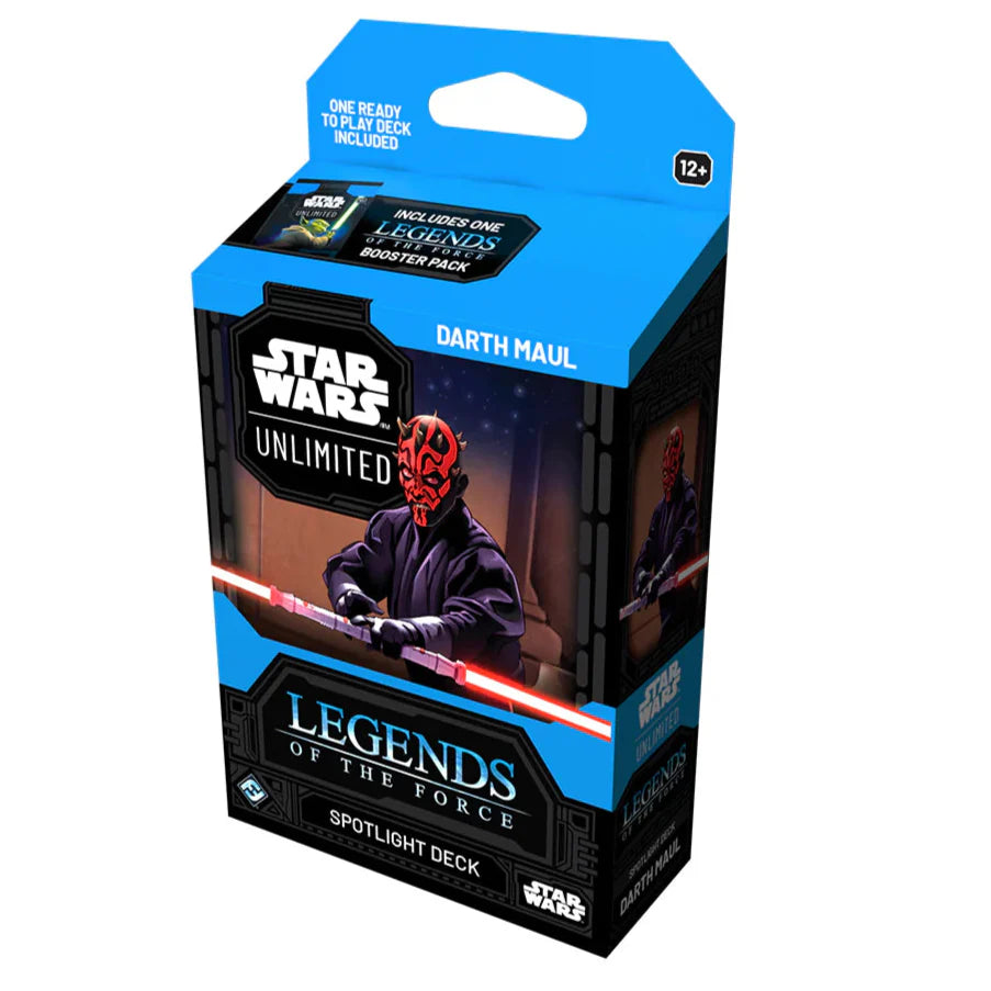 Star Wars: Unlimited Legends of the Force Spotlight Deck - Darth Maul / QuiGon Jinn