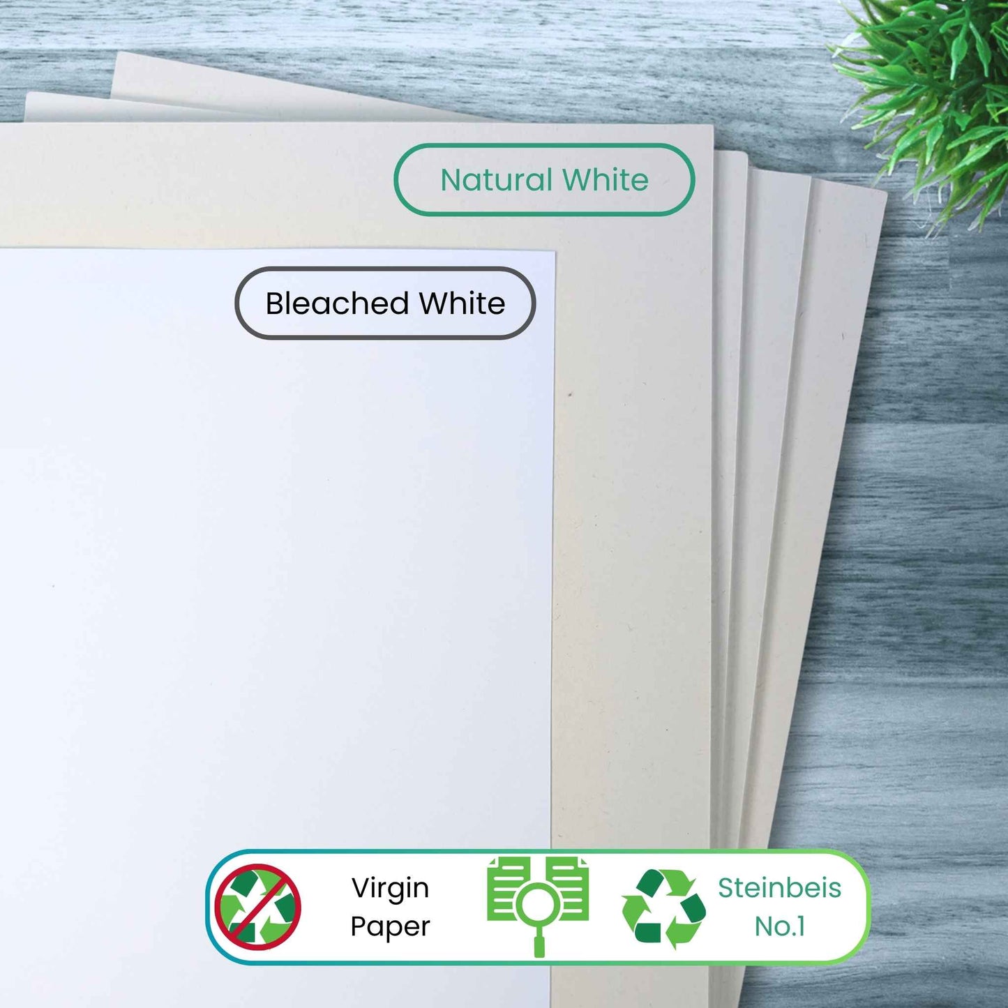 Steinbeis Classic №1 A3 Printer Paper 100% Recycled 80 gsm Natural White