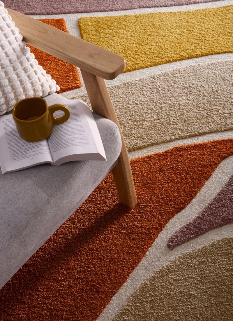 Strata Abstract Rug – Soft Touch Deep Pile