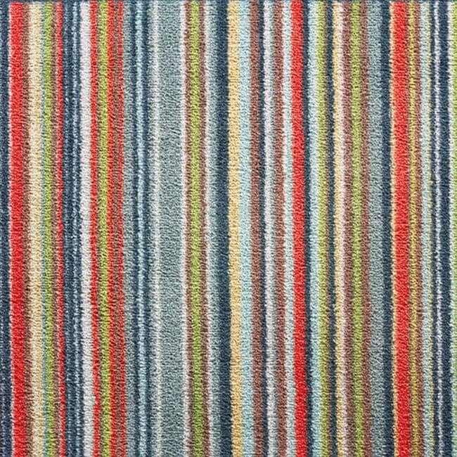 Eco-Friendly Washable Striped Mat