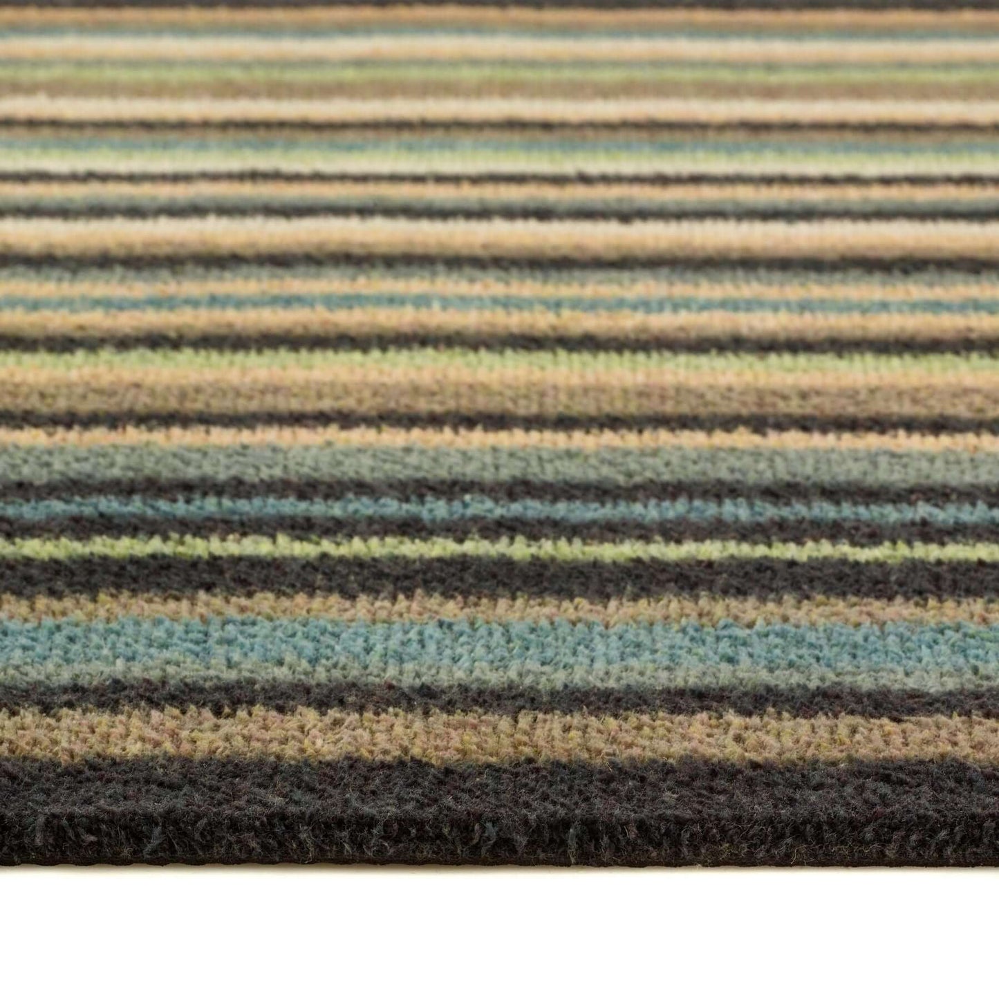 Eco-Friendly Washable Striped Mat