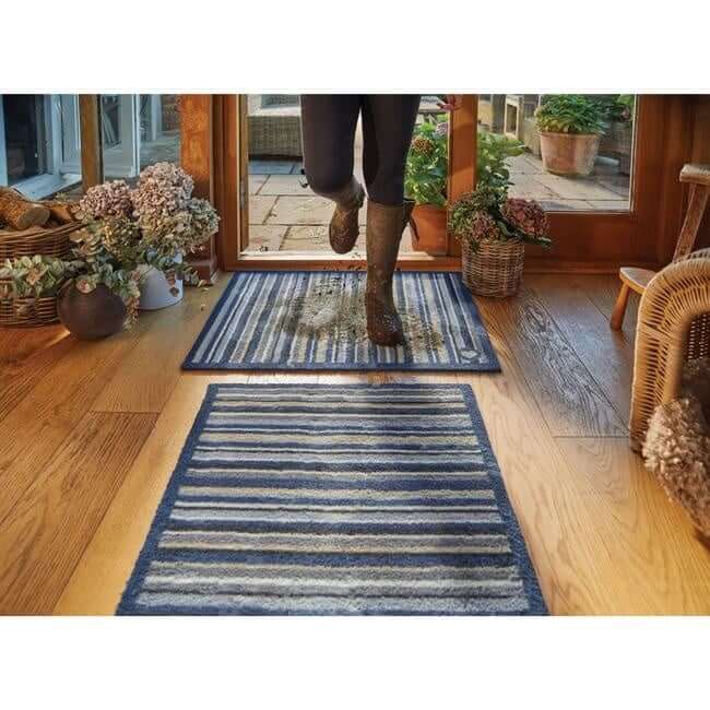 Eco-Friendly Washable Striped Mat