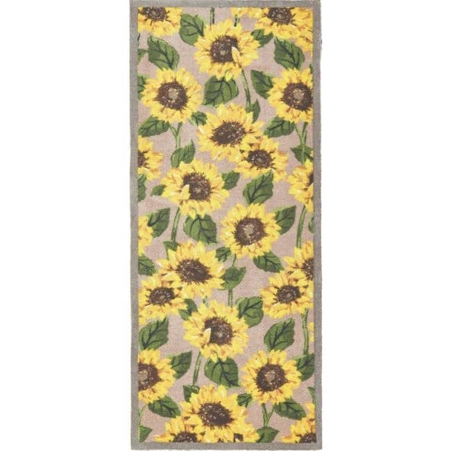 Eco-Friendly Washable Floral Mat