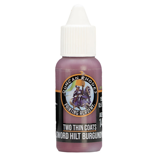 Duncan Rhodes Two Thin Coats - Sword Hilt Burgundy (Midtone)