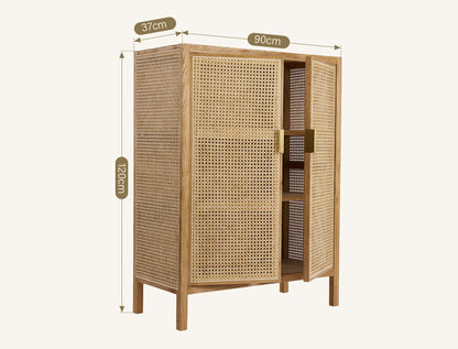T3 Rattan Sideboard, Hallway Storage, Shoe Storage