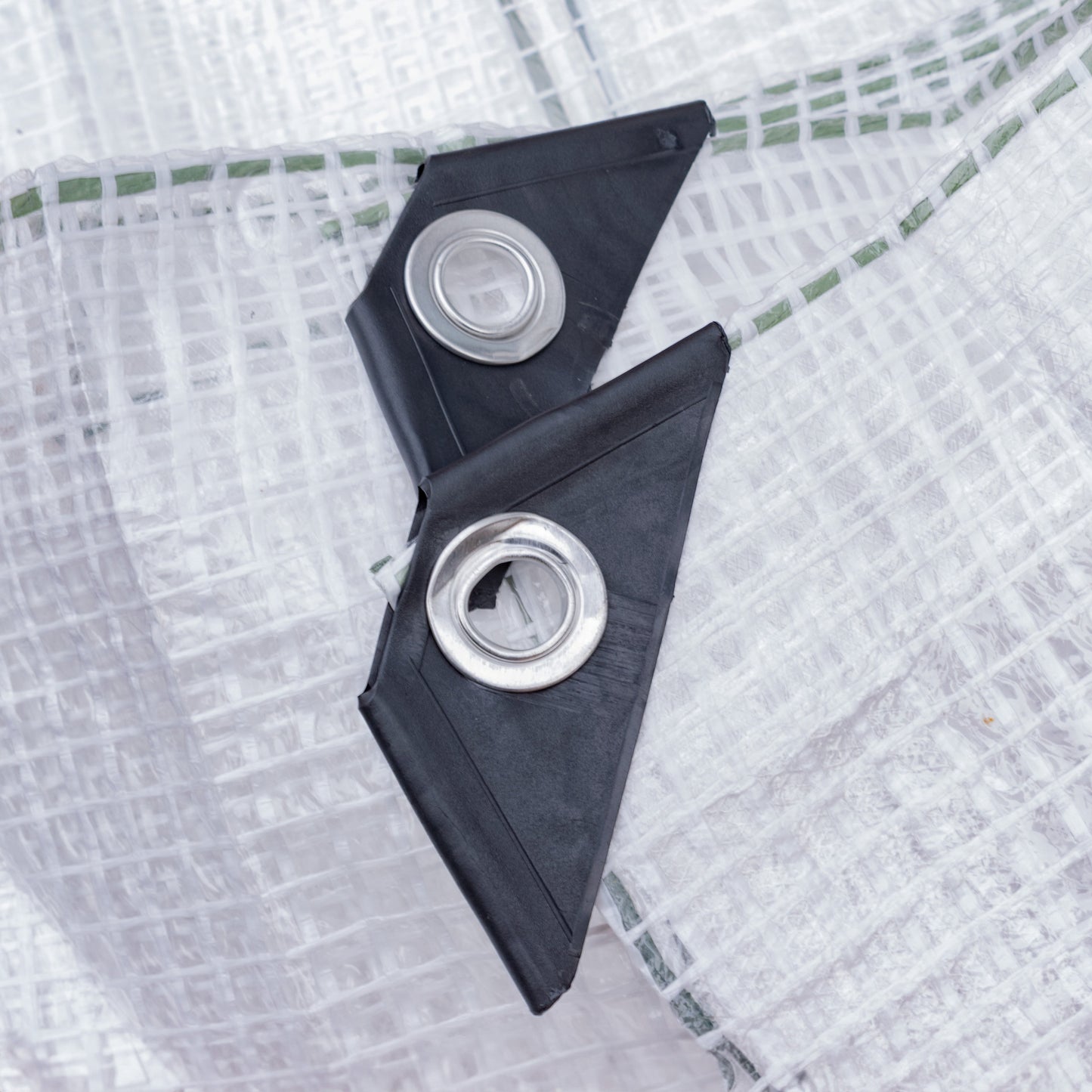 Clear M-Grade Tarpaulin 3m x 4m Waterproof Tarpaulin Cover Outdoor Ground Sheet